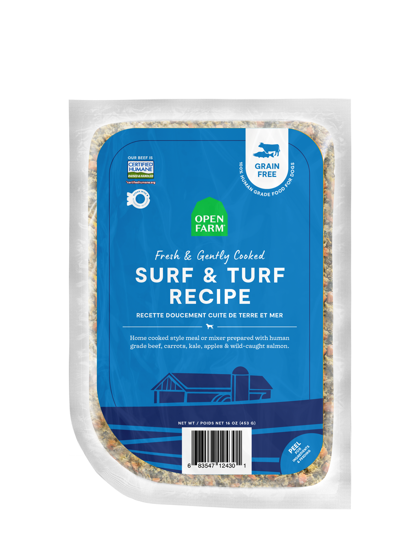 Open Farm Surf & Turf Recipe Gently Cooked For Dogs 96oz Box