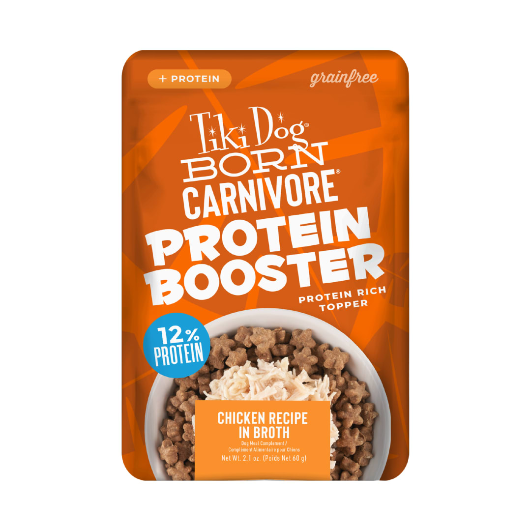 Tiki Dog Protein Booster Topper Chicken 2.1oz