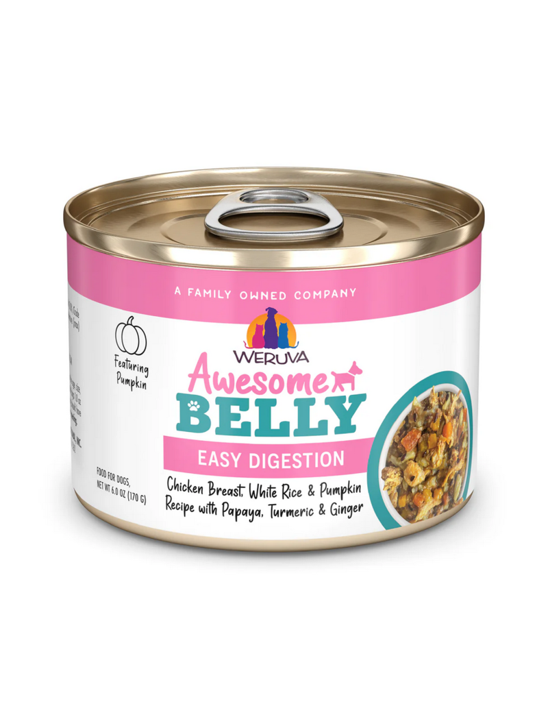 Weruva Dog Can Awesome Belly Chicken Veggie 6 oz
