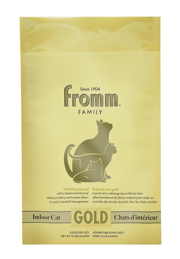 Fromm Gold Indoor Dry Cat food 10lb