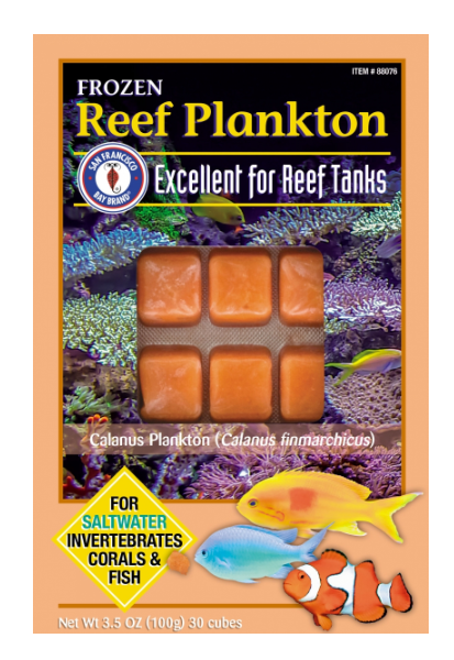 San Francisco Bay Frozen Plankton Cubes 100g
