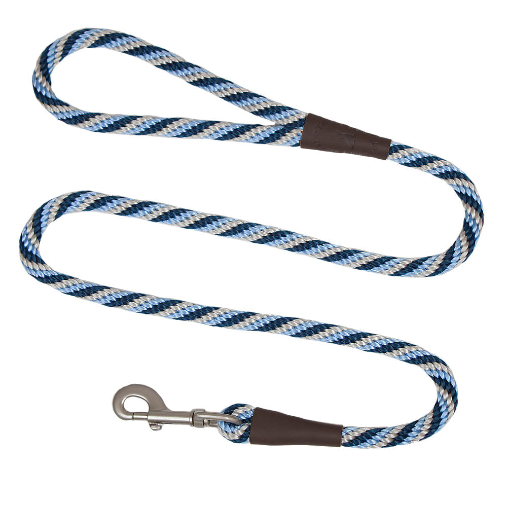 Mendota Snap Leash Large 1/2 in Lead 6 ft Arctic