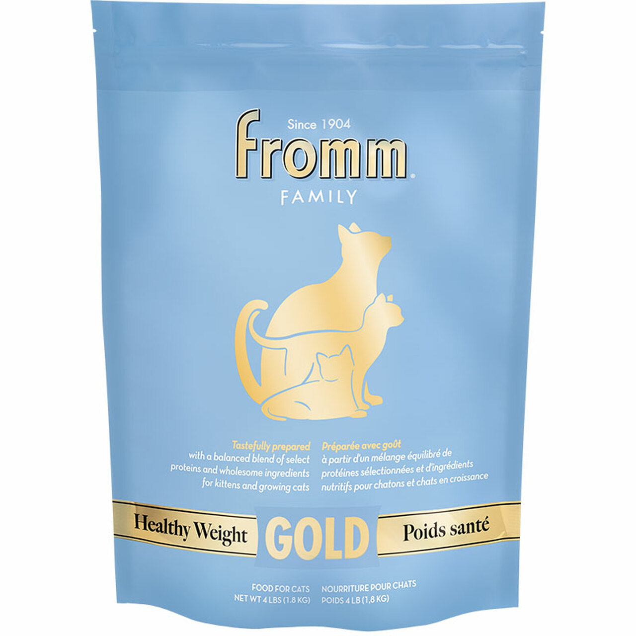 Fromm Family Healthy Weight Gold Food for Cats 4 lb Benson s Pet Center