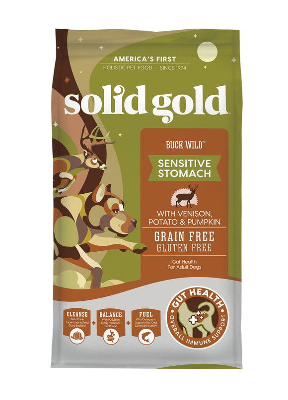 Solid Gold Wild Buck Venison Dry Dog Food 3.75oz