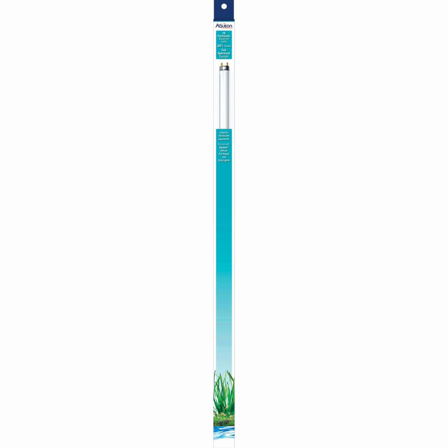 Aqueon T8 Full Spectrum Daylight Full Spectrum Daylight Fluorescent Lamp, 17 watt, 24 Inch