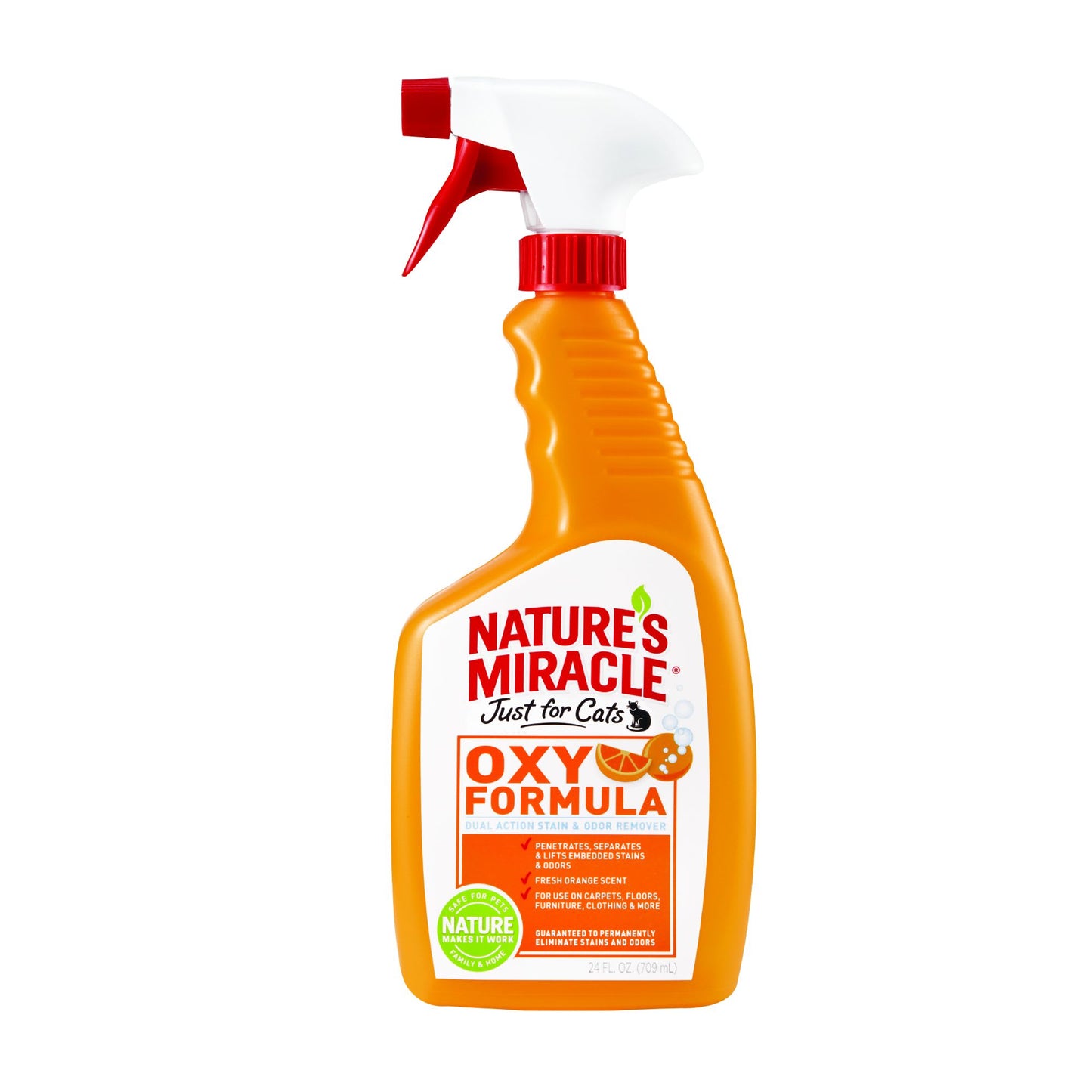 Natures Miracle Just for Cats Orange Oxy Stain and Odor Remover