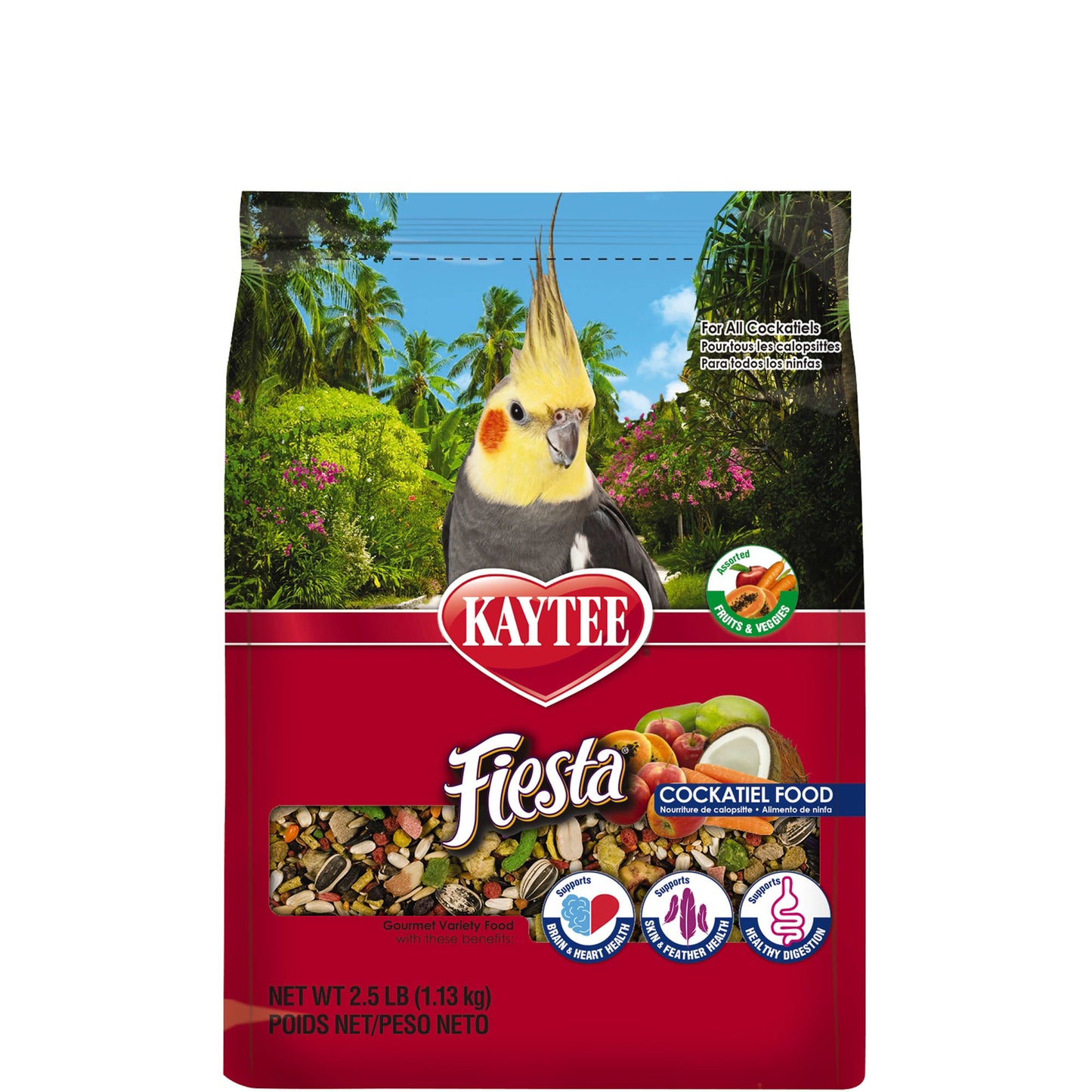 Kaytee Fiesta Cockatiel Food 4.5 lb