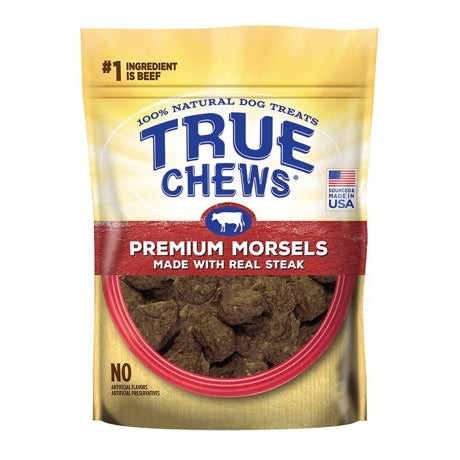 True Chews Steak Morsels Dog Treat, 10 oz