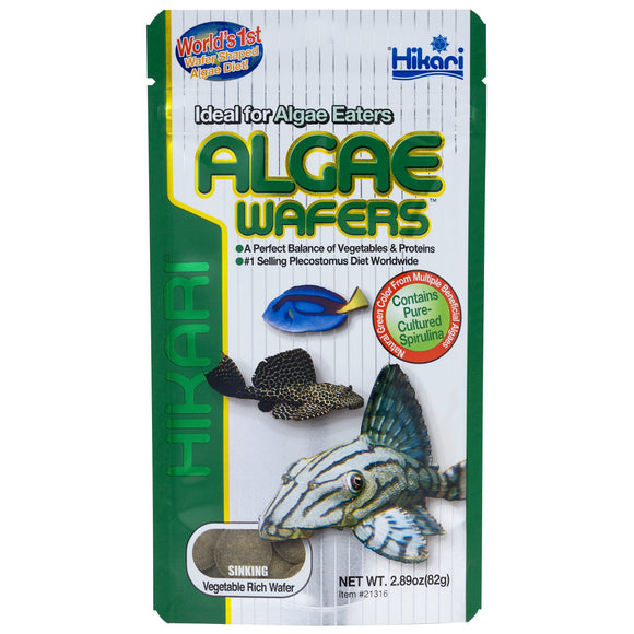 Hikari® Tropical Algae Wafers? Fish Food 2.89 Oz