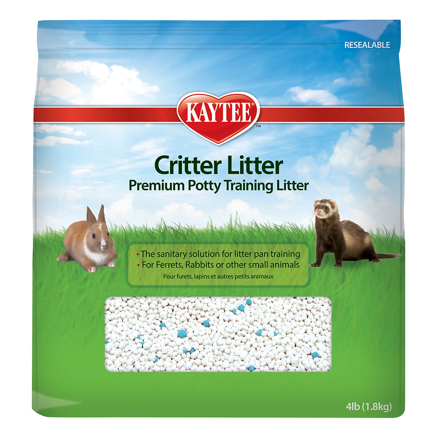 Kaytee Critter Litter Small Animal Premium Potty Training Litter 4 Pound