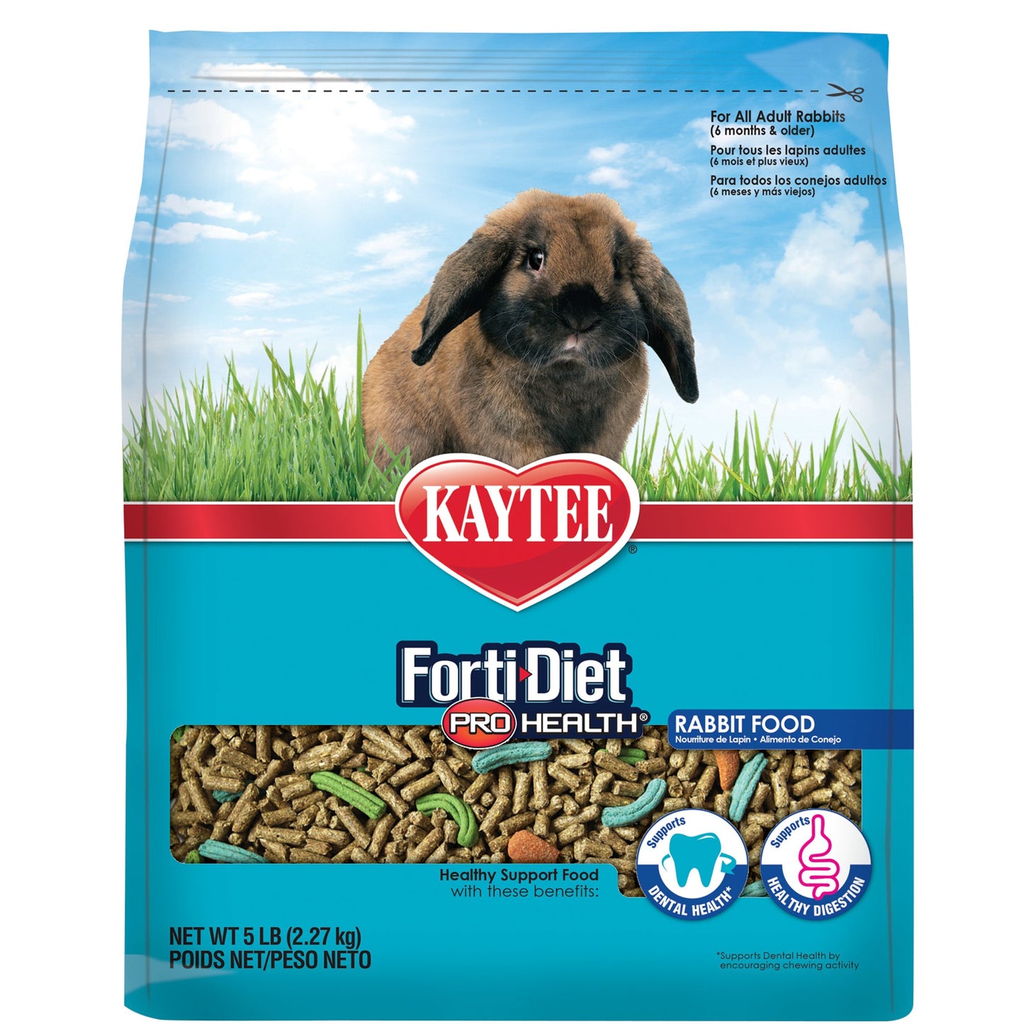 Kaytee® Forti-Diet Pro Health® Adult Rabbit Food 5 Lbs