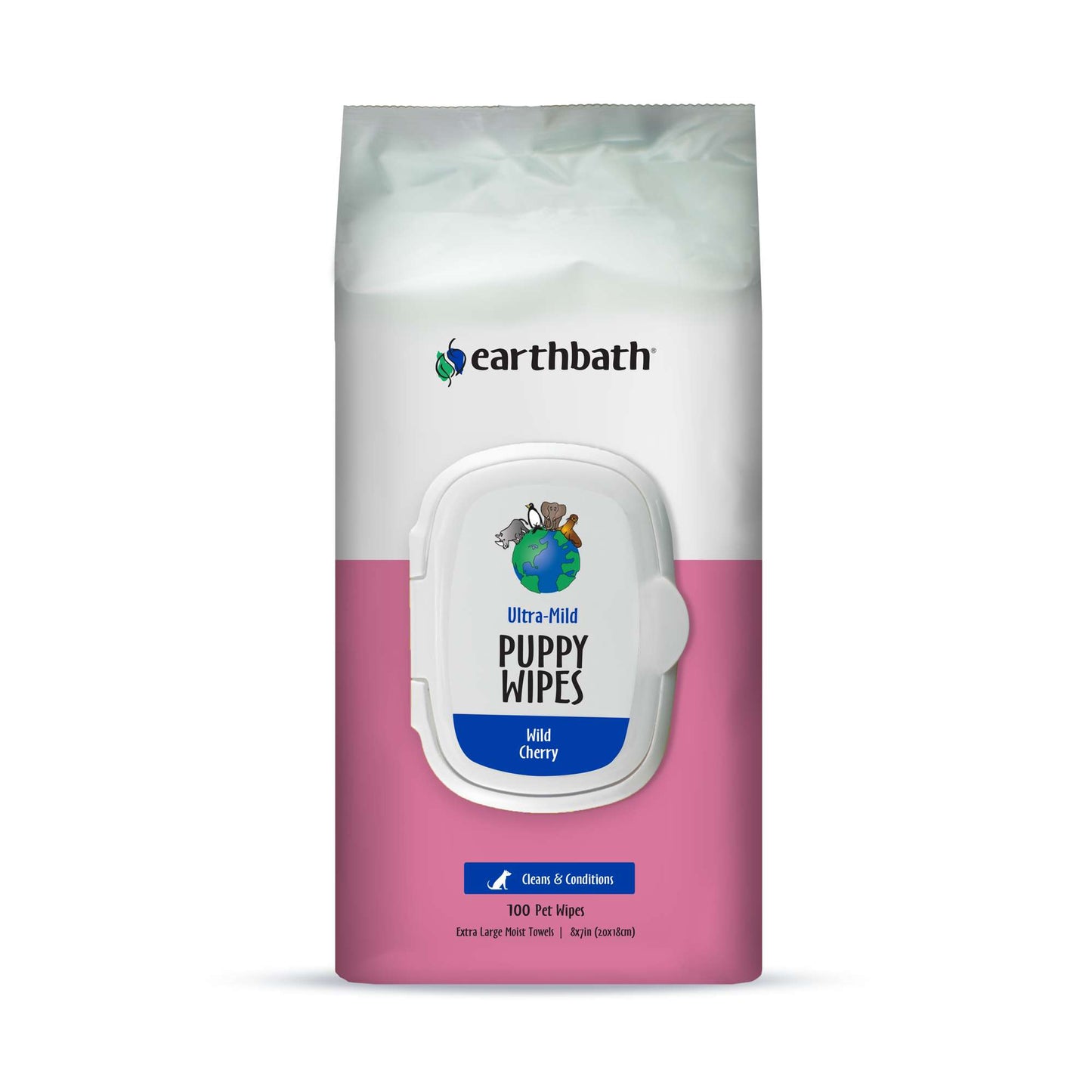 EARTHBATH Wipes Puppy 100ct