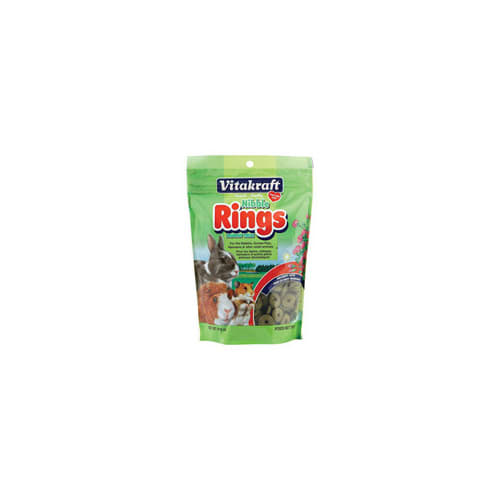 Vitakraft Nibble Rings Small Animal Treat 10.6 oz.