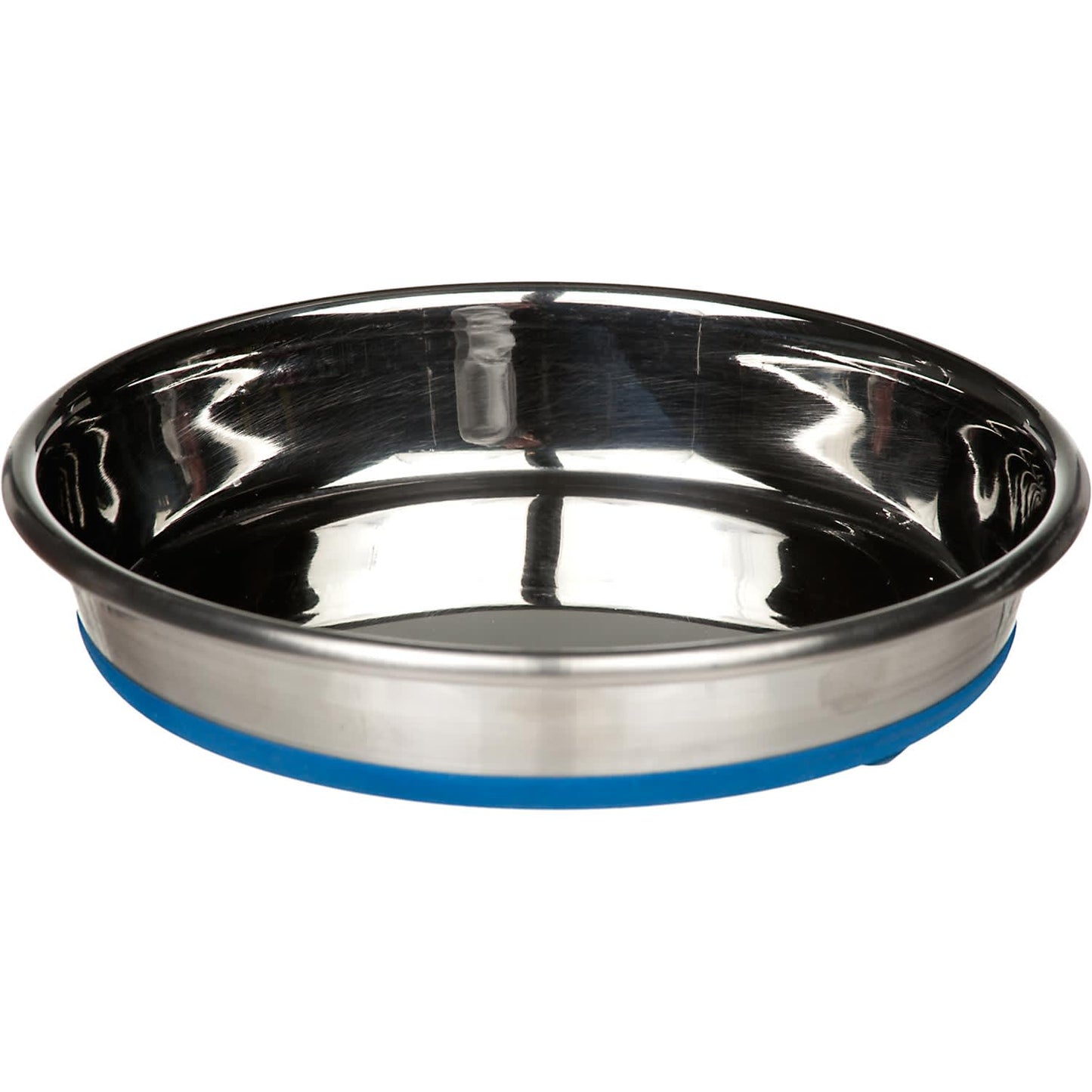 Our Pet Premium Rubber-Bonded Stainless Steel Cat Dish 12 oz.