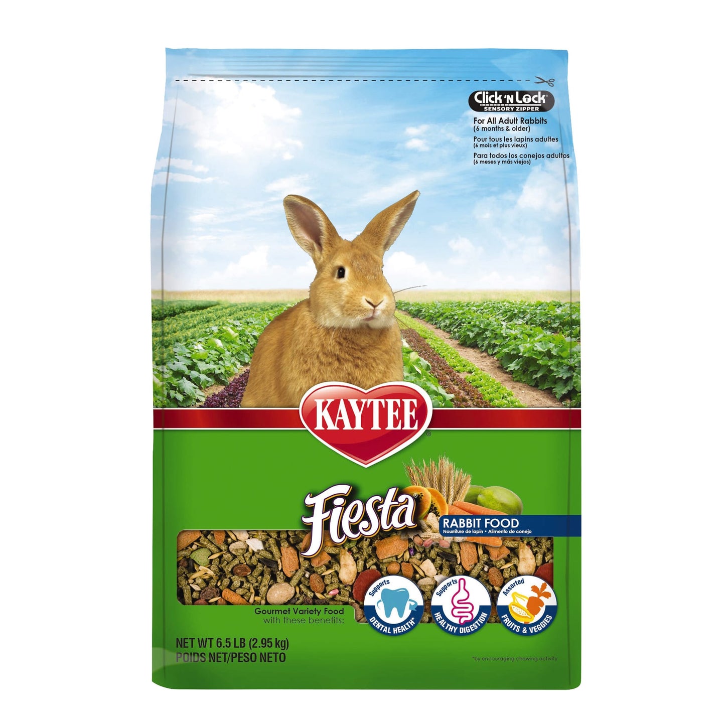 Kaytee Fiesta Rabbit Food 6.5 lb