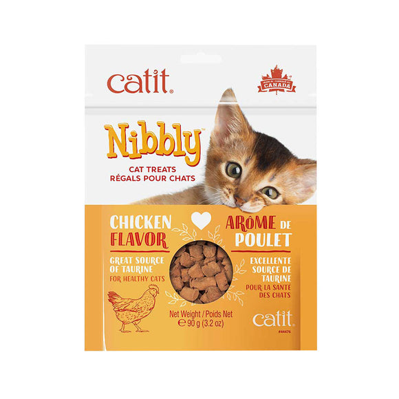 Catit Nibbly Cat Treats 3.2 Oz Chicken Flavor