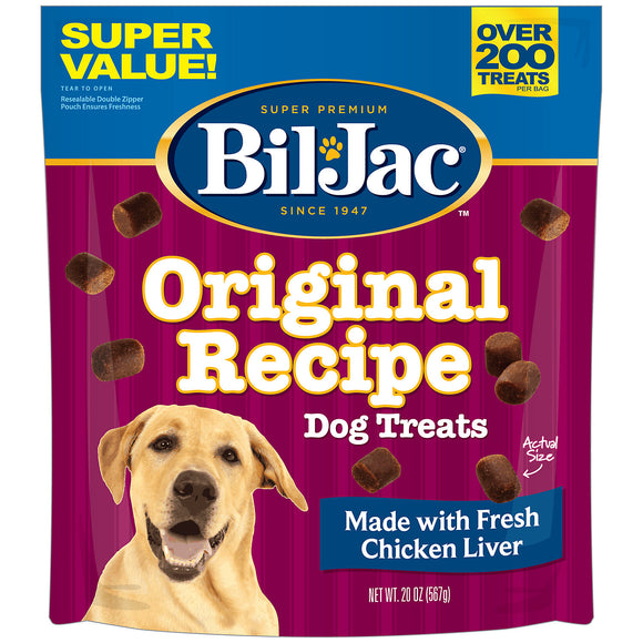 Bil-Jac Original Recipe Dog Liver Treats 20oz