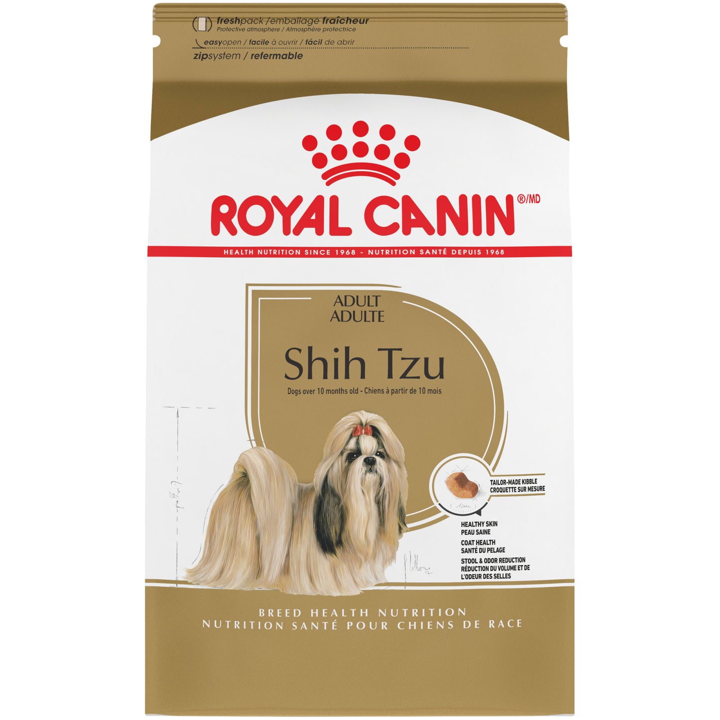 Royal Canin Shih Tzu Adult Dry Dog Food, 10 lb