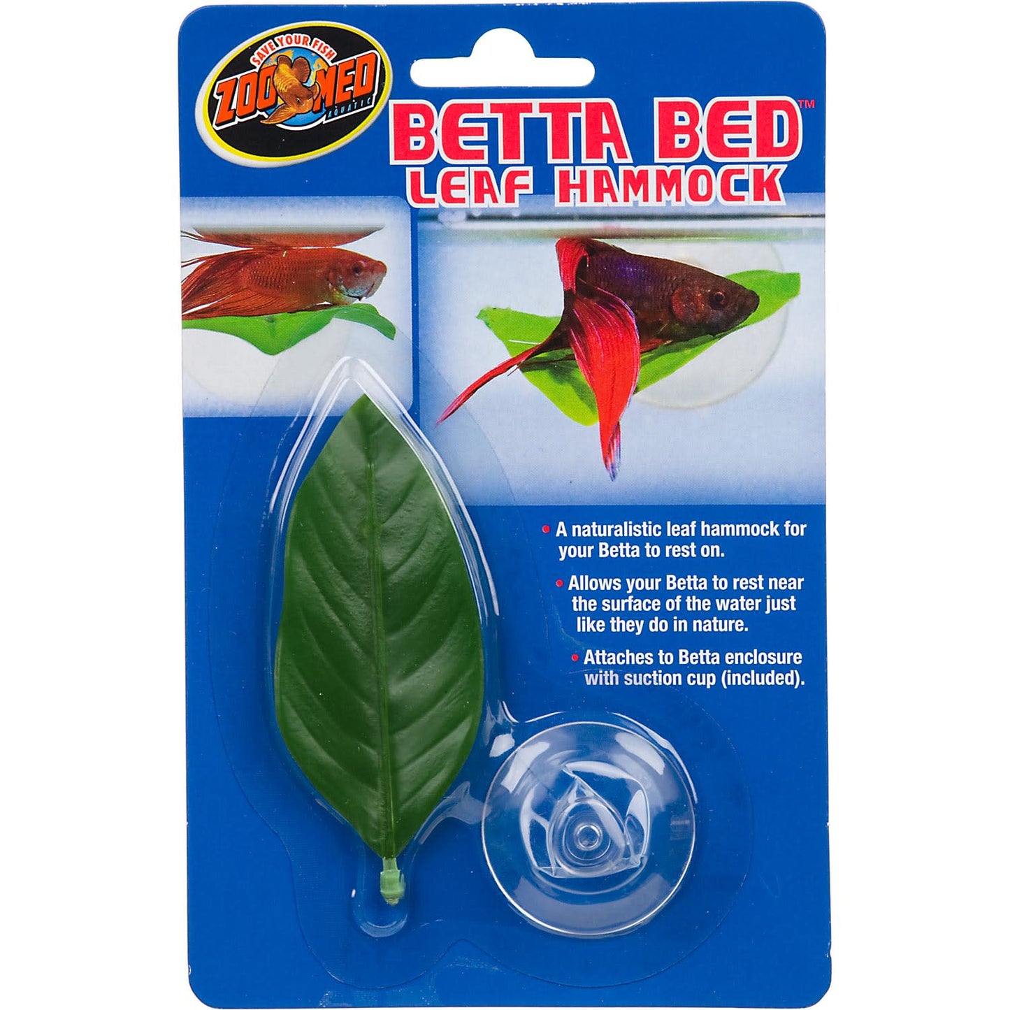 Brand New Zoo Med Betta Leaf Hammock (Sale Zoo Med - Aquarium Decorations / Ornaments) ZMBL20 ZOO MED LABORATORIES INC
