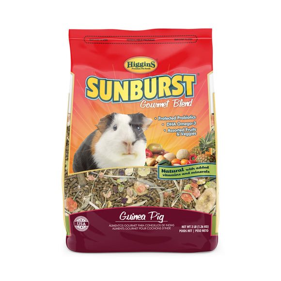 Higgins Sunburst Guinea Pig Small Animal Food, 5 Lb