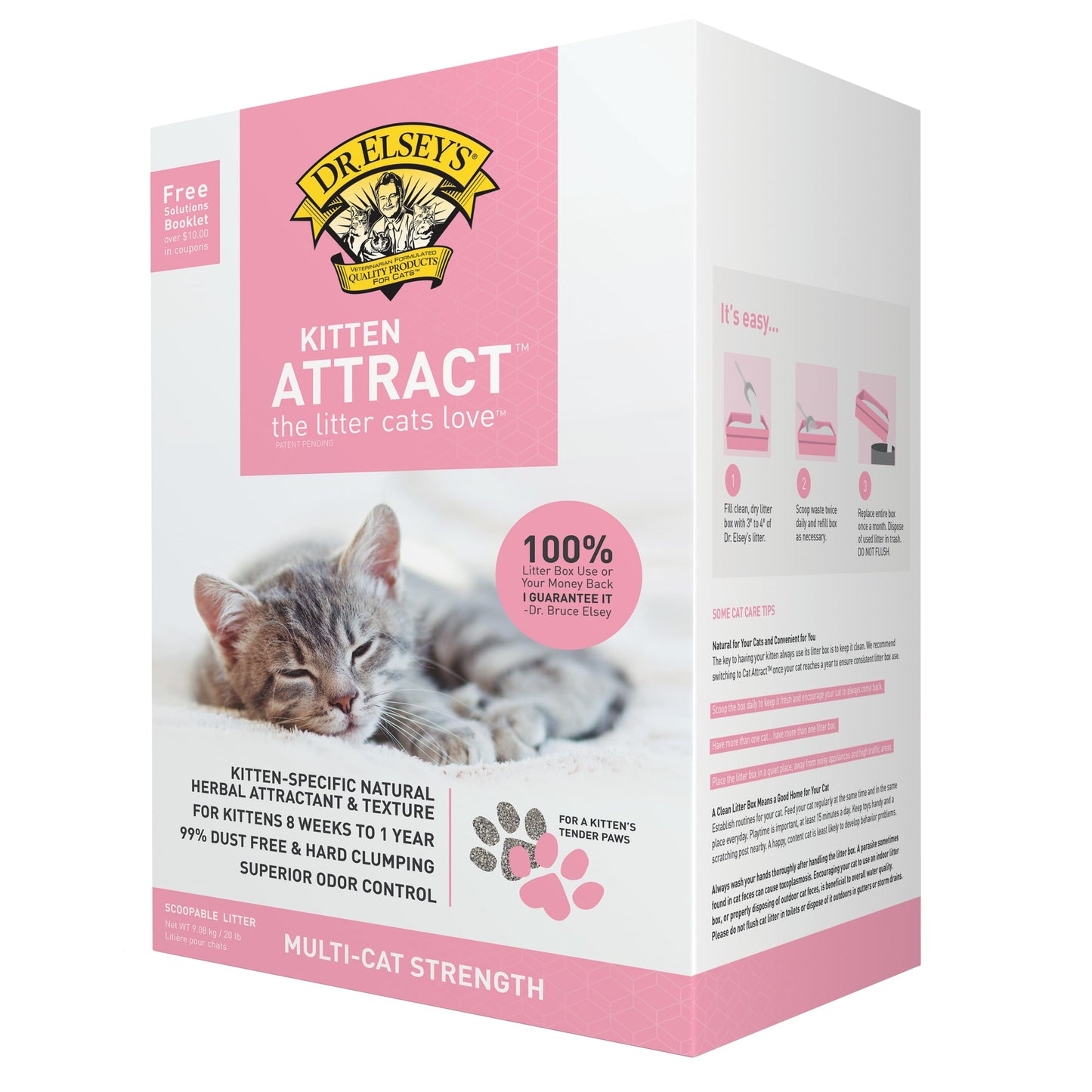 Dr. Elsey s Precious Cat Kitten Attract Cat Litter 20lb