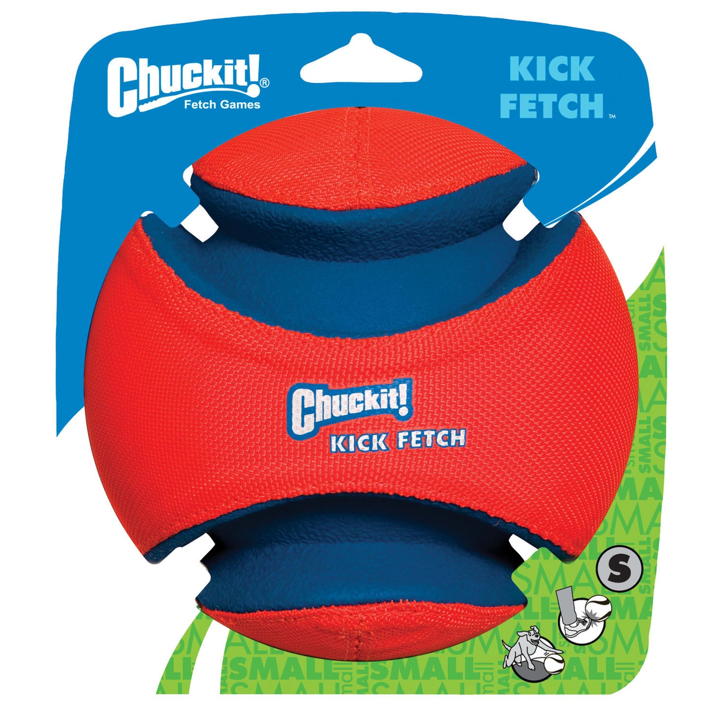 Chuckit! Kick Fetch Natural Rubber Dog Toy Ball Large