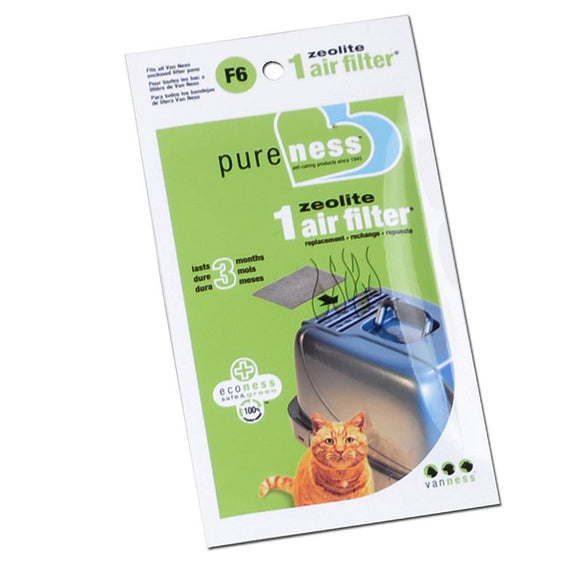 Van Ness Pureness Zeolite Cat Litter Box Air Filter Replacement