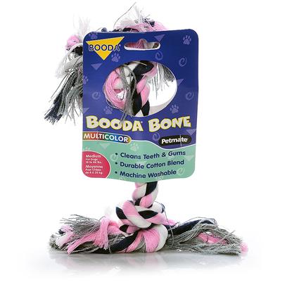 Booda Bone Two Knot Rope Dog Toy X-Small
