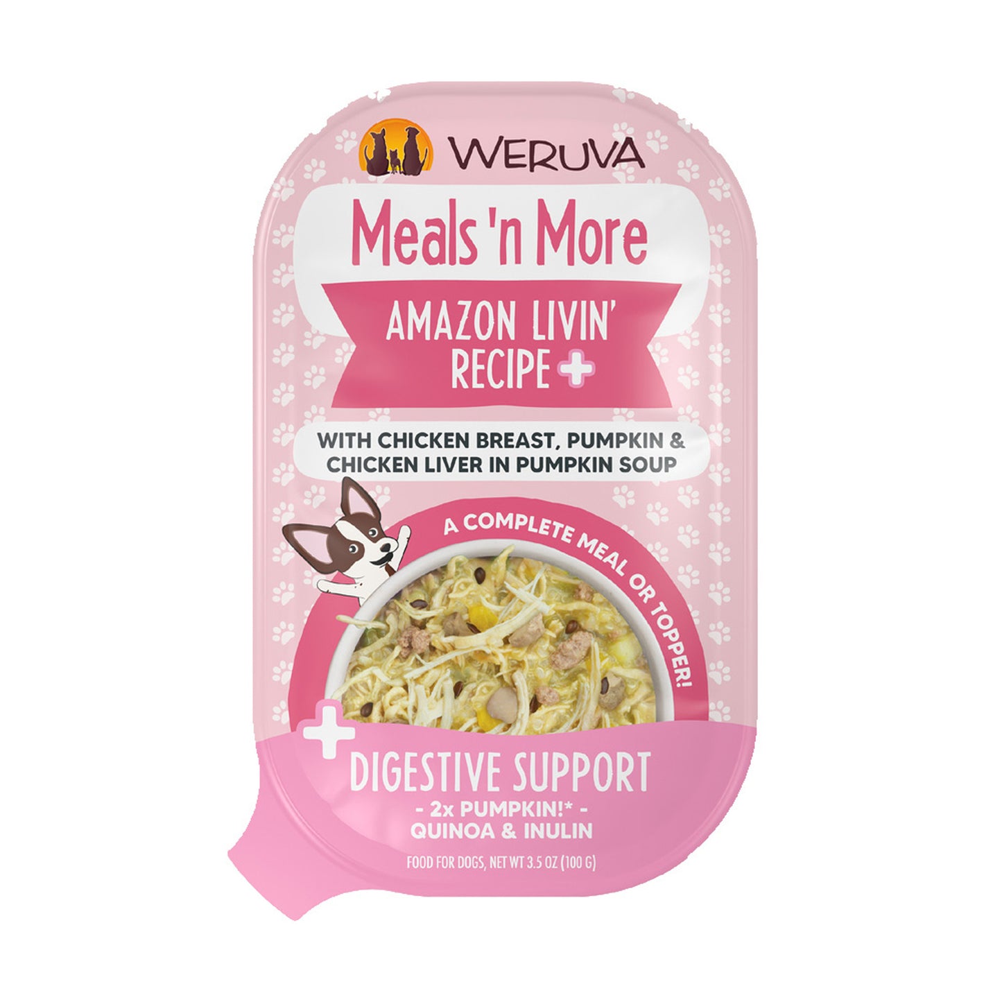 Weruva Meals 'n More Amazon Livin' Recipe Plus Wet Dog Food