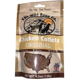 The Wild Bone Dog Treat Chicken Cutlets 4.5oz