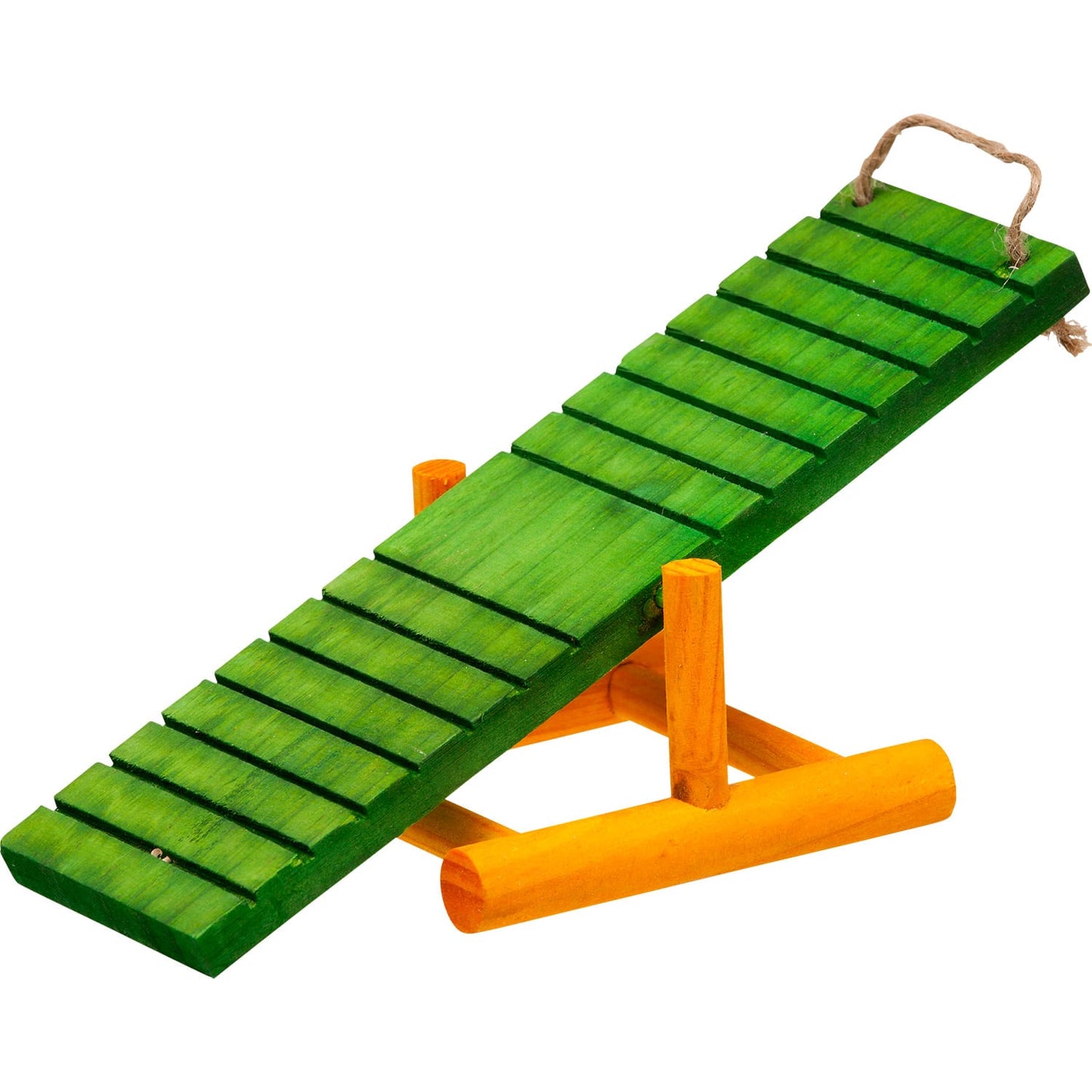 Ware Mfg. Inc. Bird/sm An-Critter Totter Small Animal Chew- Multicolored 8x3.75 In