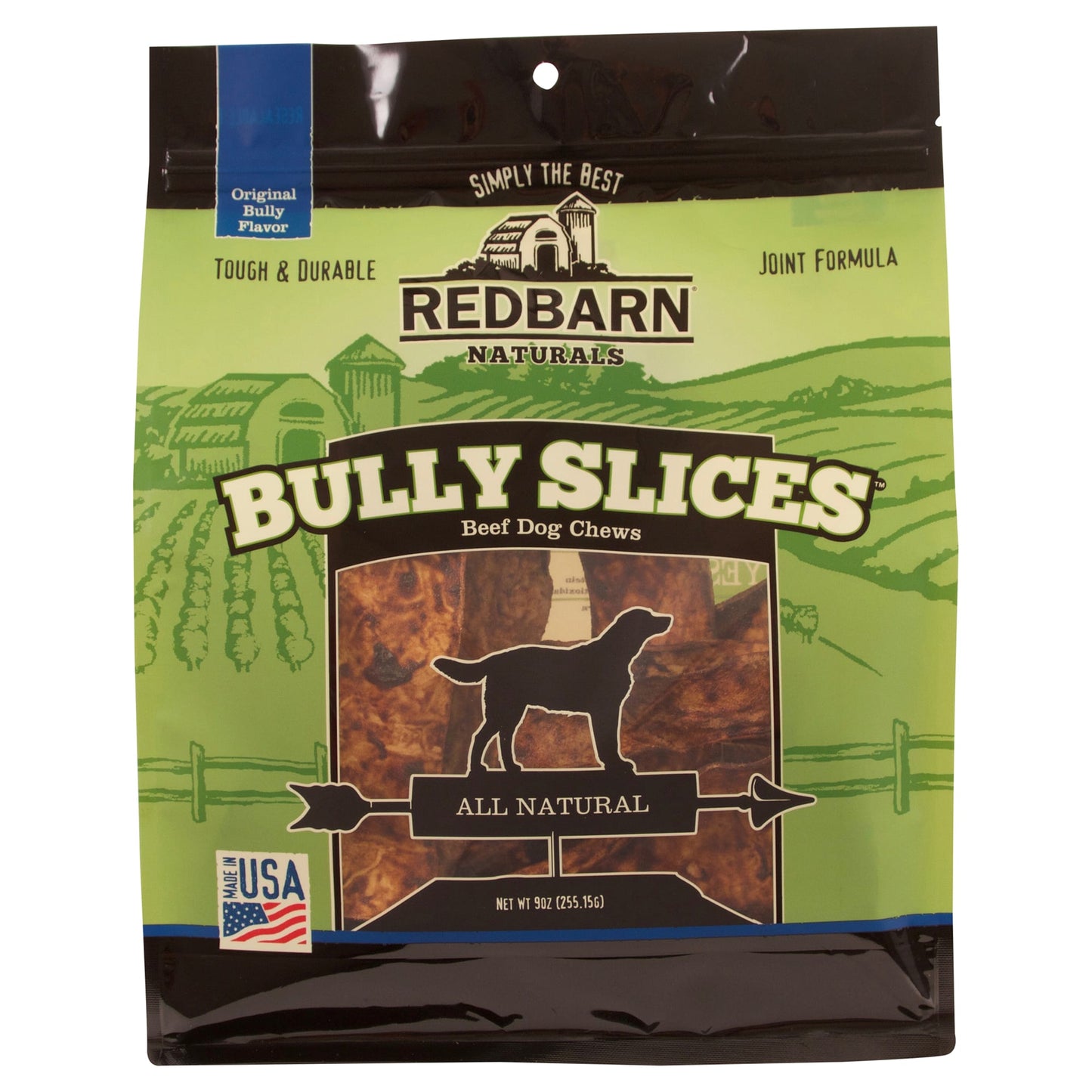 Redbarn Naturals Grain-Free Bully Slices Chews Dog Treat 9 Oz