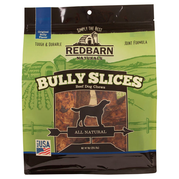 Redbarn Naturals Grain-Free Bully Slices Chews Dog Treat  9 Oz