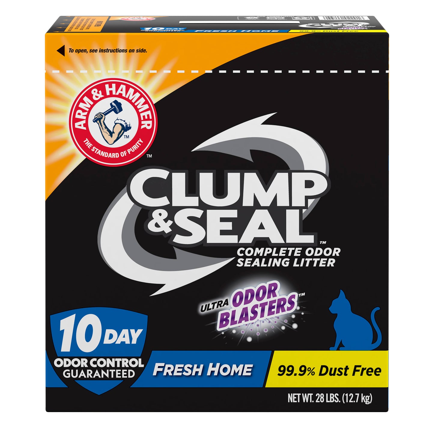 Arm & Hammer Clump & Seal Cat Litter Fresh Home Scent 28lb