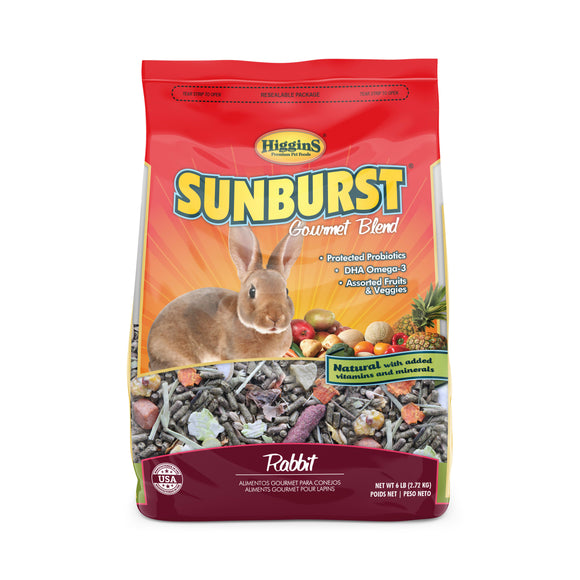 Higgins Sunburst Rabbit Small Animal Food  6 Lb