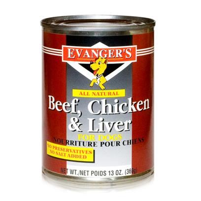 Evanger's Classic Recipes Grain Free Beef with Chicken & Liver Canned Dog Food