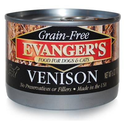 EVANGER'S 776270 24-Pack Grain Free 100-Percent Duck for Dogs and Cats, 6-Ounce