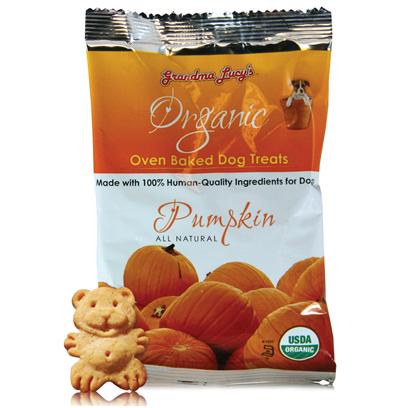 Grandma Lucy's Organic Pumpkin Oven Baked Dog Treats 14oz