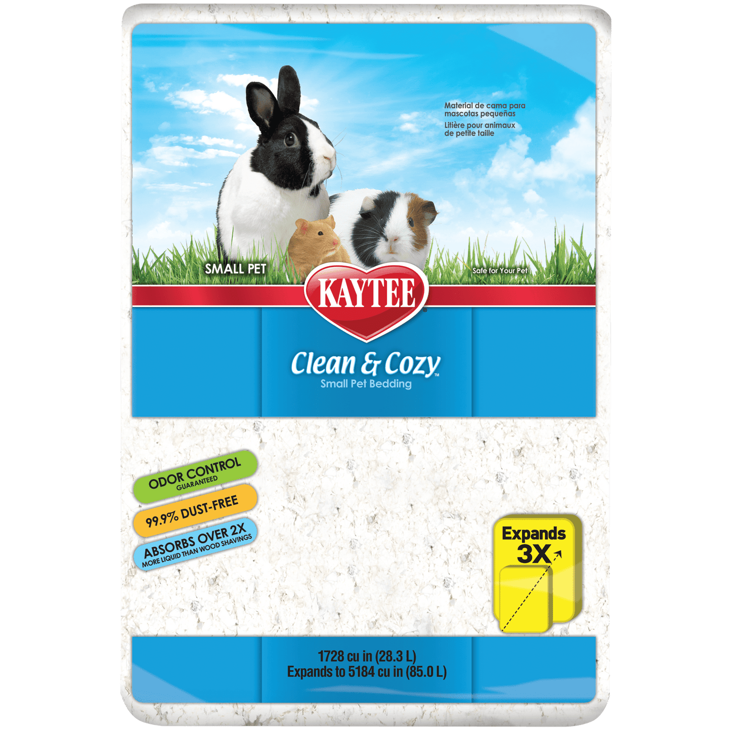 Kaytee Clean & Cozy Small Pet Bedding 1728 Cu In