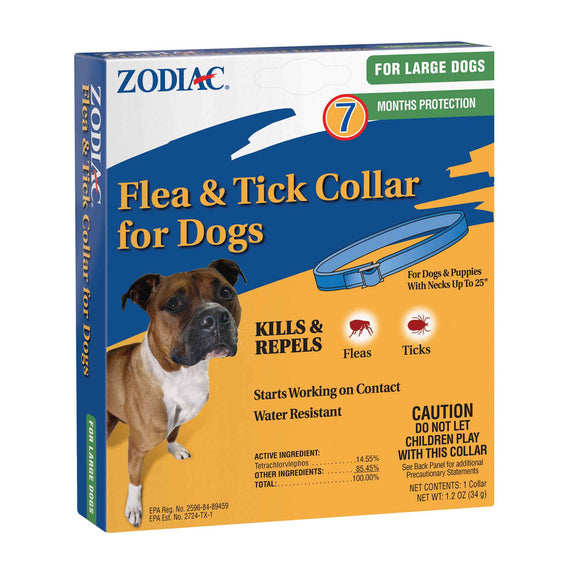 Zodiac Flea & Tick Collar For Large Dogs