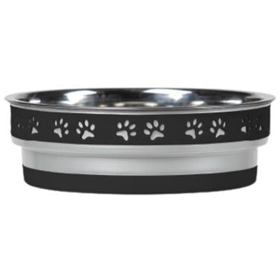 Loving Pets Corsa Pet Bowl Black Small