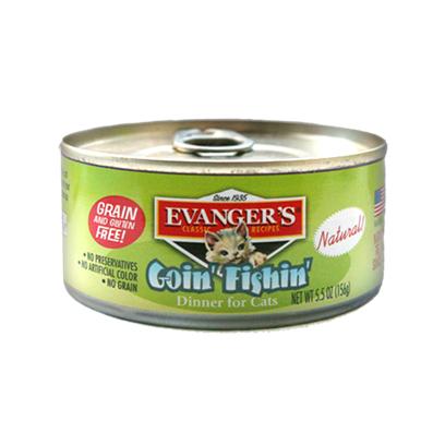 Evanger's Goin' Fishin' Wet Cat Food, 13 Oz