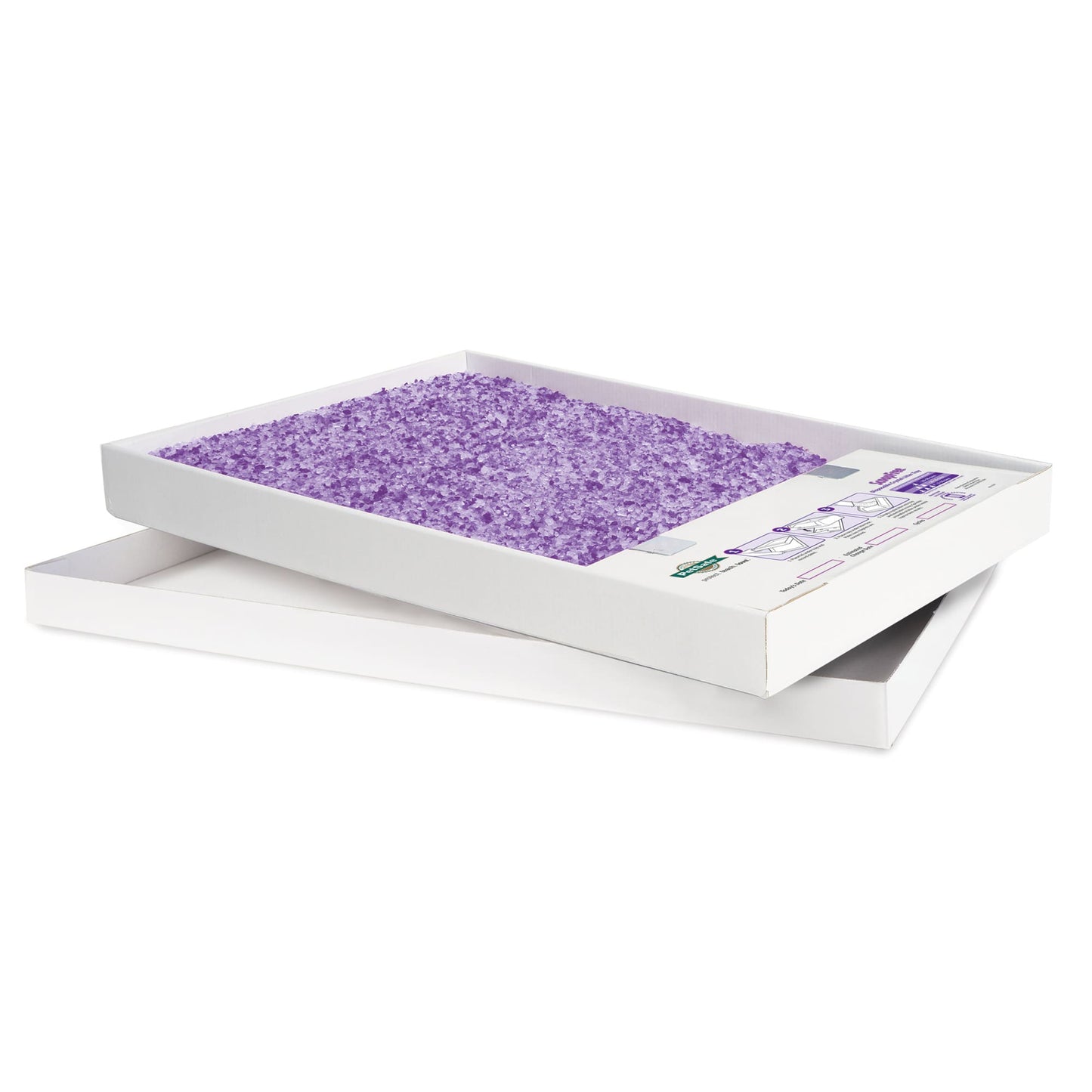ScoopFree by PetSafe Disposable Crystal Lavender Litter Tray for Cats, 1.6 fl. oz., Pack of 1