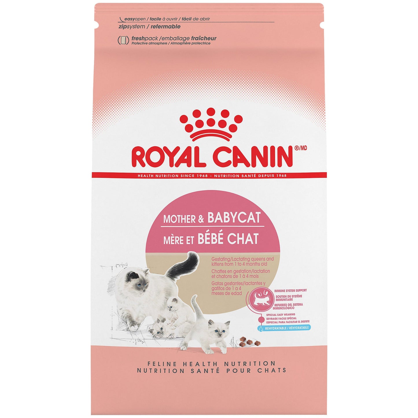 Royal Canin Mother & Babycat Dry Cat Food, 6lb