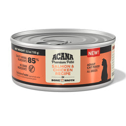 ACANA Salmon + Chicken in Bone Broth, 5.5oz