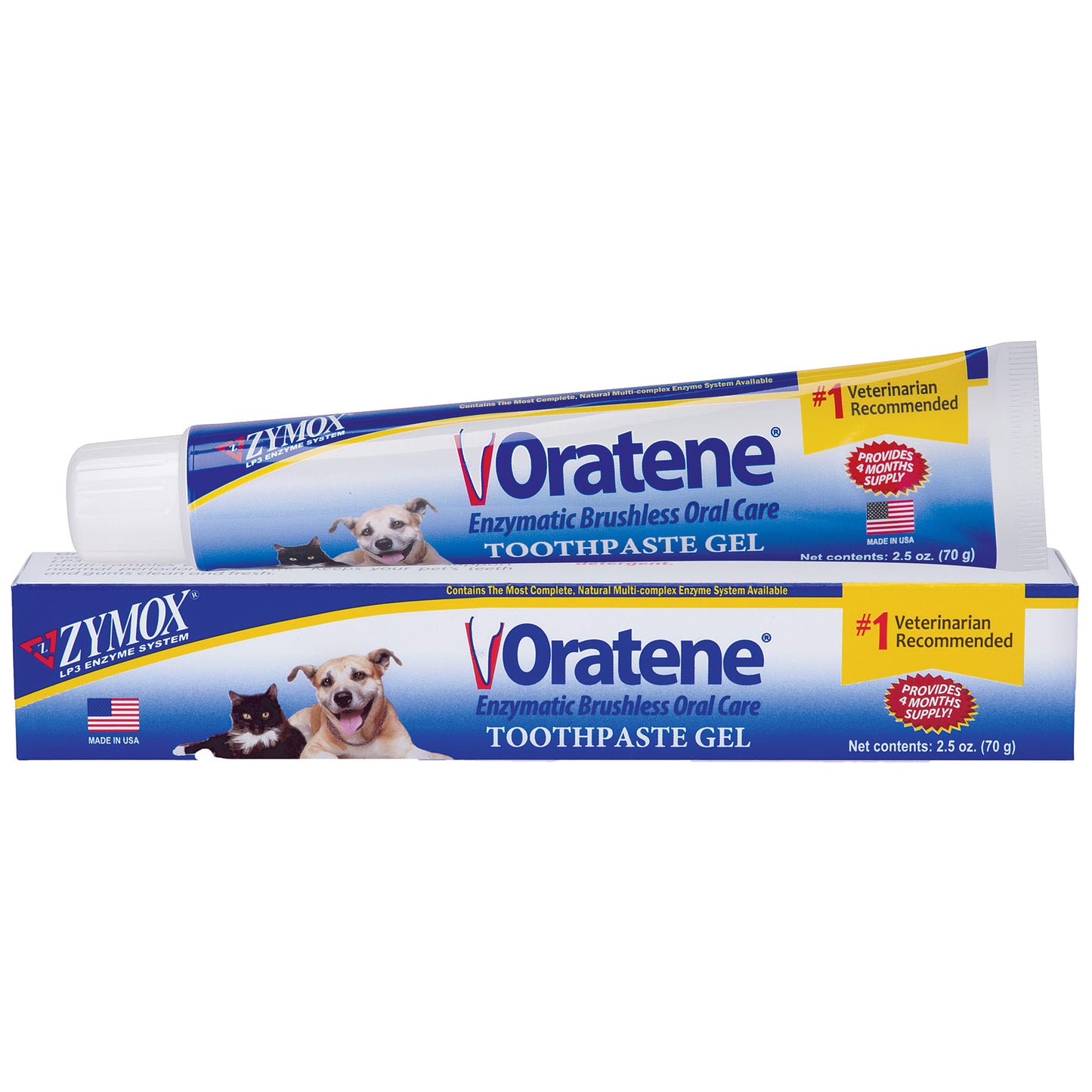 Zymox Oratene Oral Care Pet Toothpaste 2.5 Oz