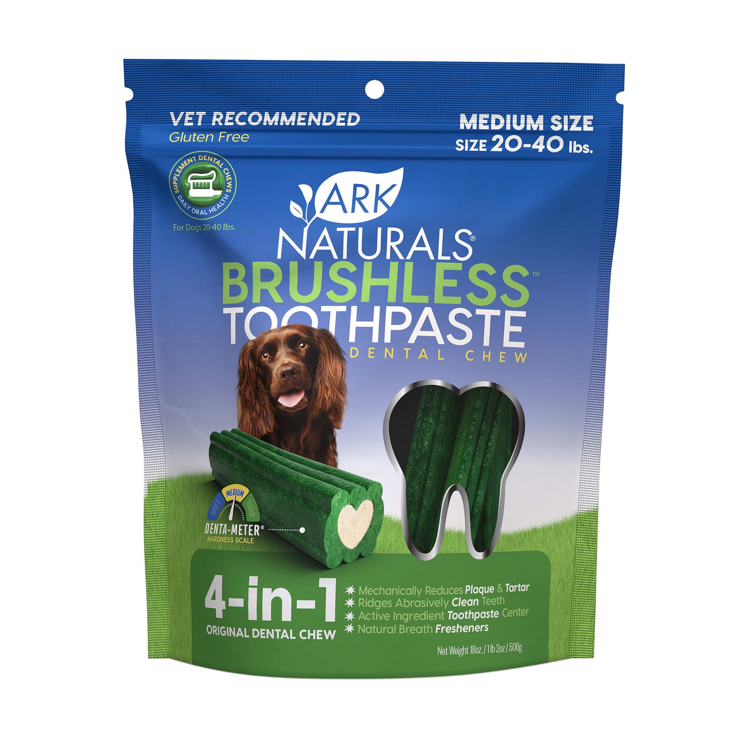 Ark Naturals Brushless Toothpaste for Dogs Dental Health Medium