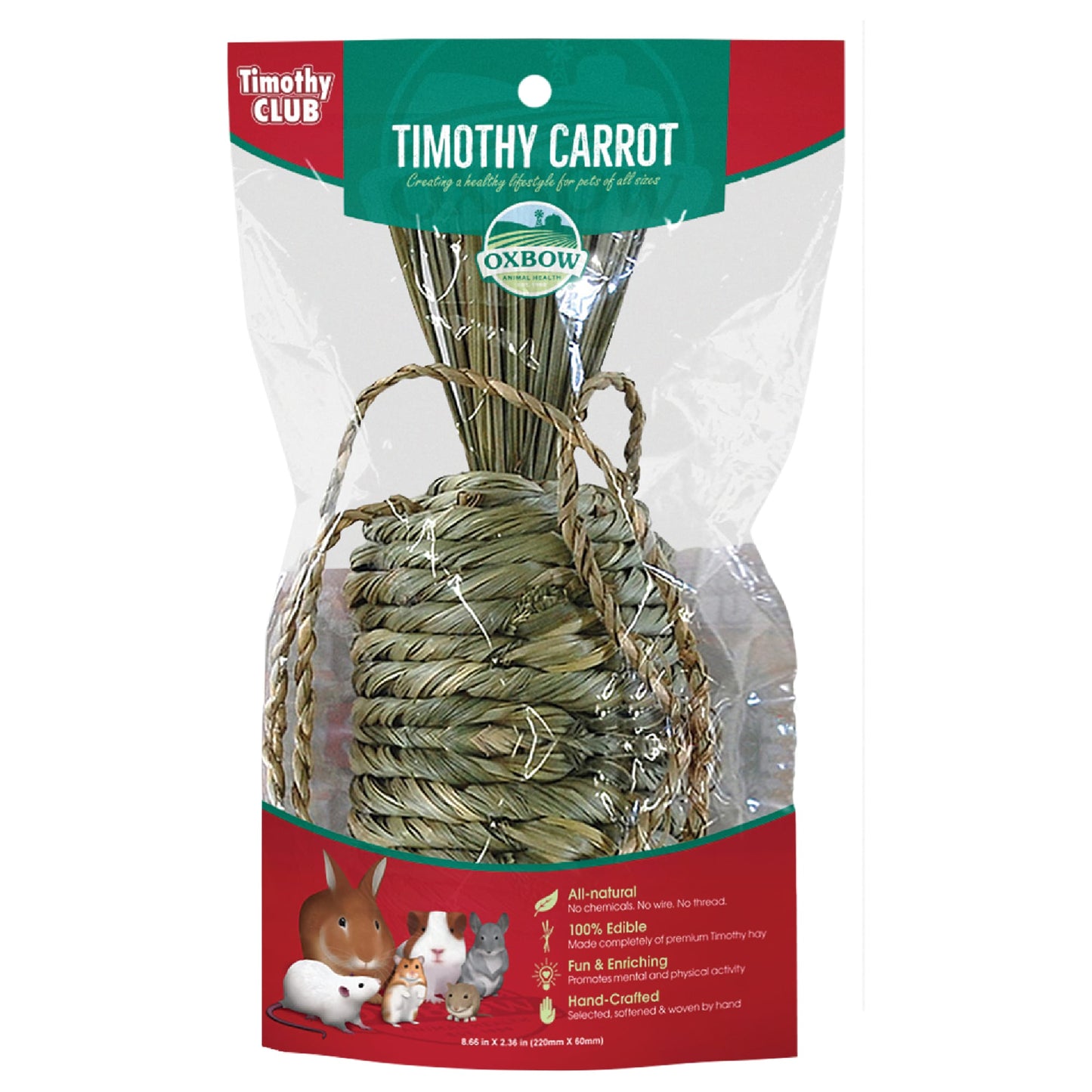 Oxbow® Timothy CLUB Twists 220 X 60 mm