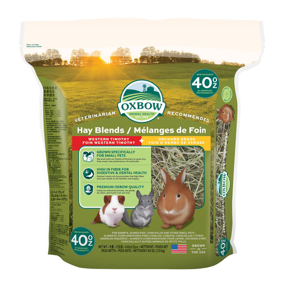 Oxbow® Hay Blends Western Timothy & Orchard Grass 40 Oz