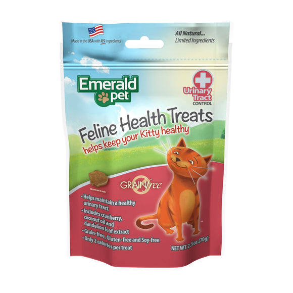 Emerald Pet Feline Urinary Treats Chicken Flavor 2.5oz